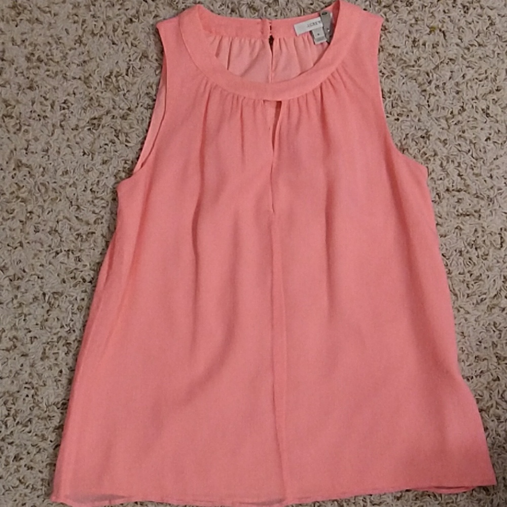 Bright Pink Silk Top